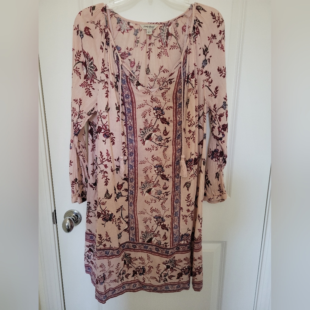 Lucky Brand Long Sleeve Dress
